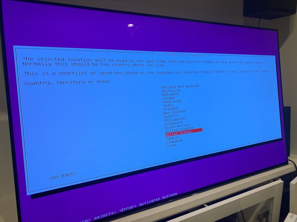 Ubuntu インストール画面 2