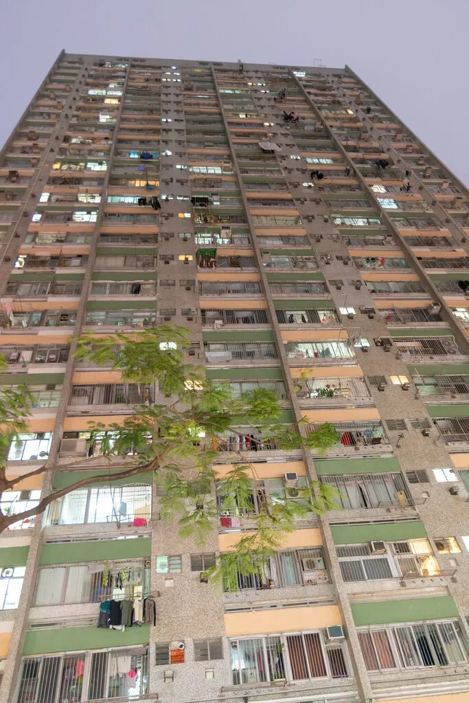 香港のビル群