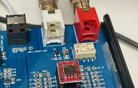 TOPPING D10 USB DACのチップをOPA627AUに交換
