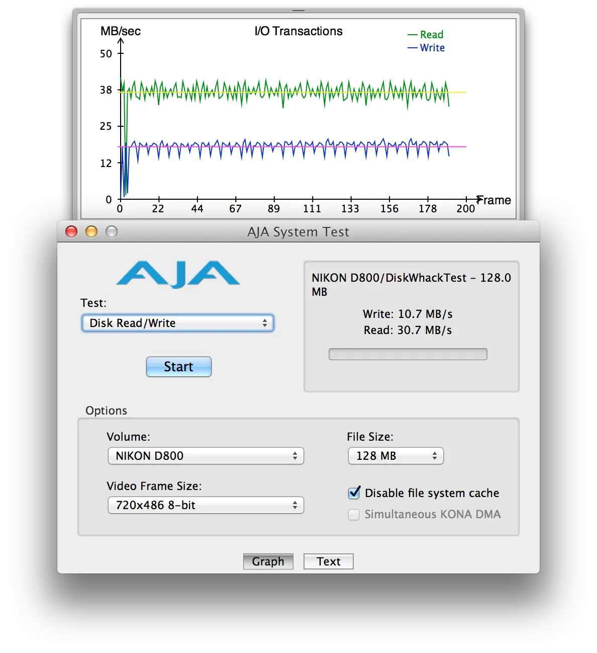 Kingston SDカード ベンチマーク