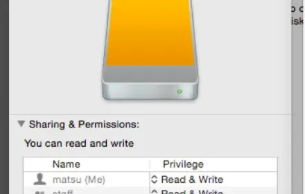 Enable "Ignore ownership on this volume"