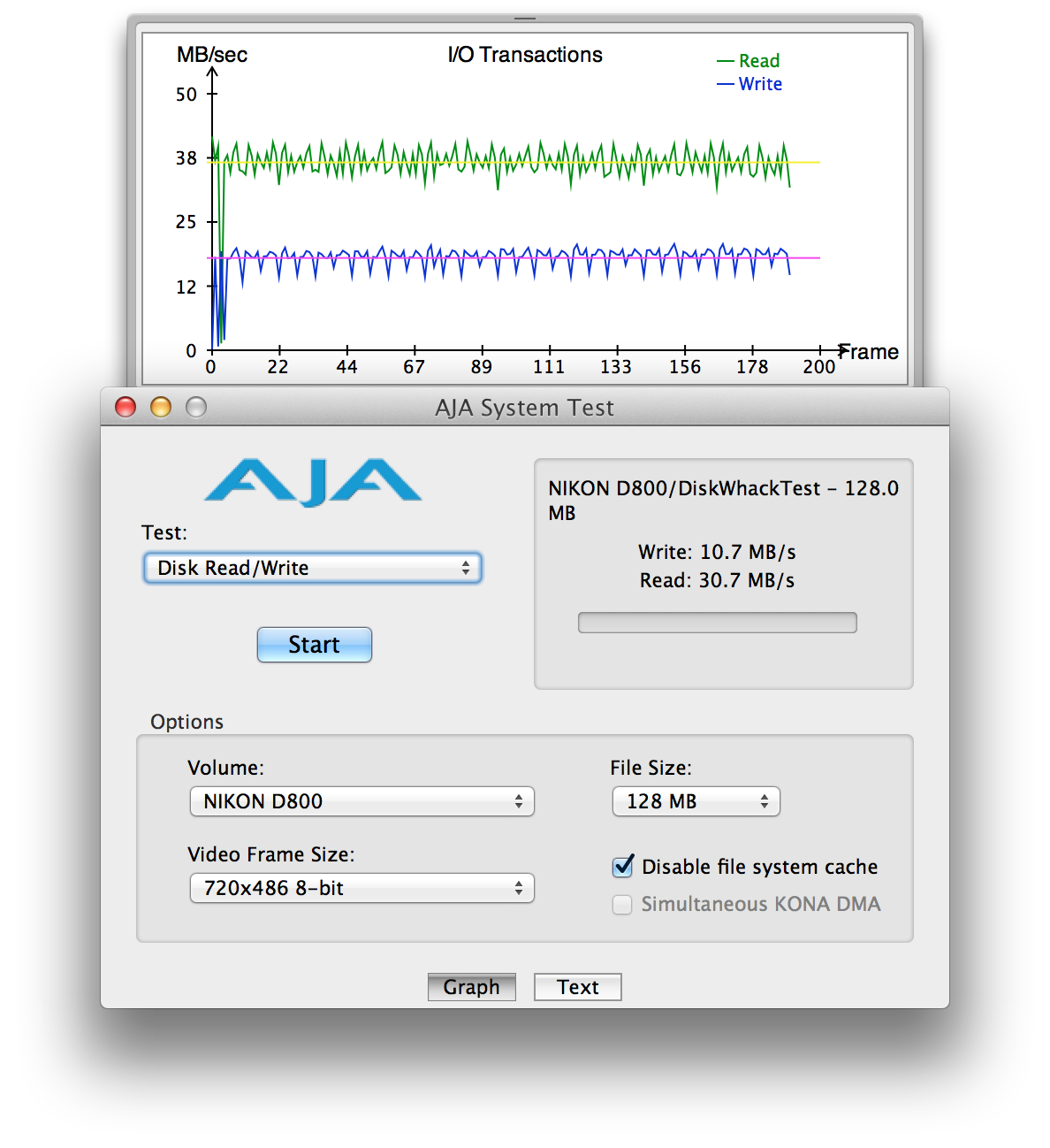 Kingston SDカード ベンチマーク