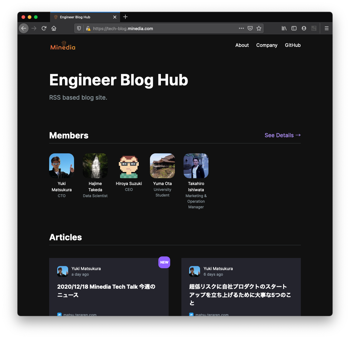 GitHub環境変数設定画面