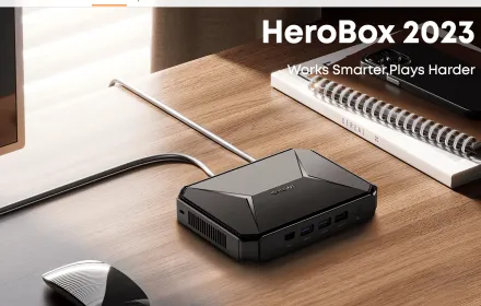 CHUWI HeroBox 2023 (Intel N100搭載) を買ってみたのでベンチマーク