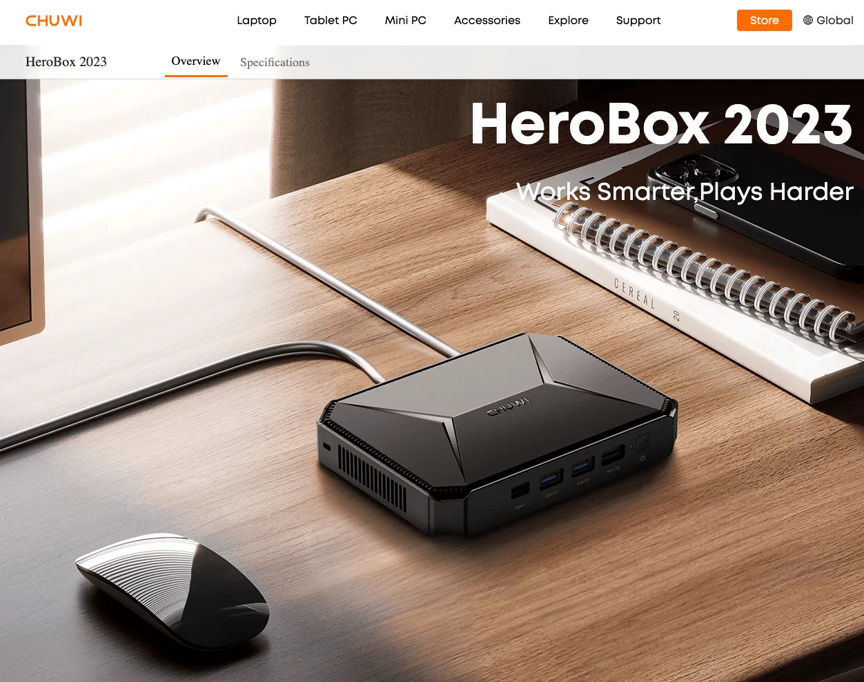 CHUWI HeroBox 2023 外箱