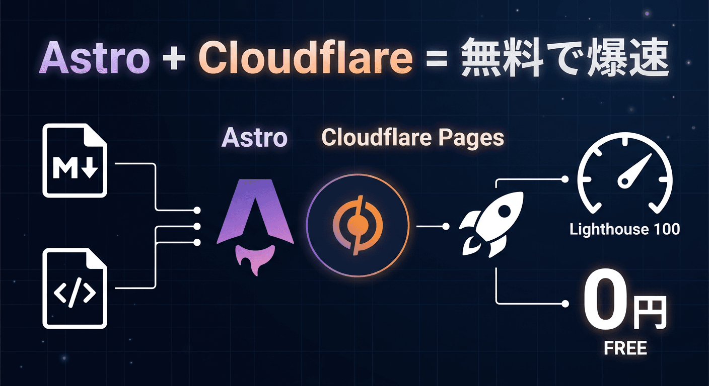 19年運用したWordPress 661記事をAstro + Cloudflare Pagesへ移行した手順と技術的ポイント